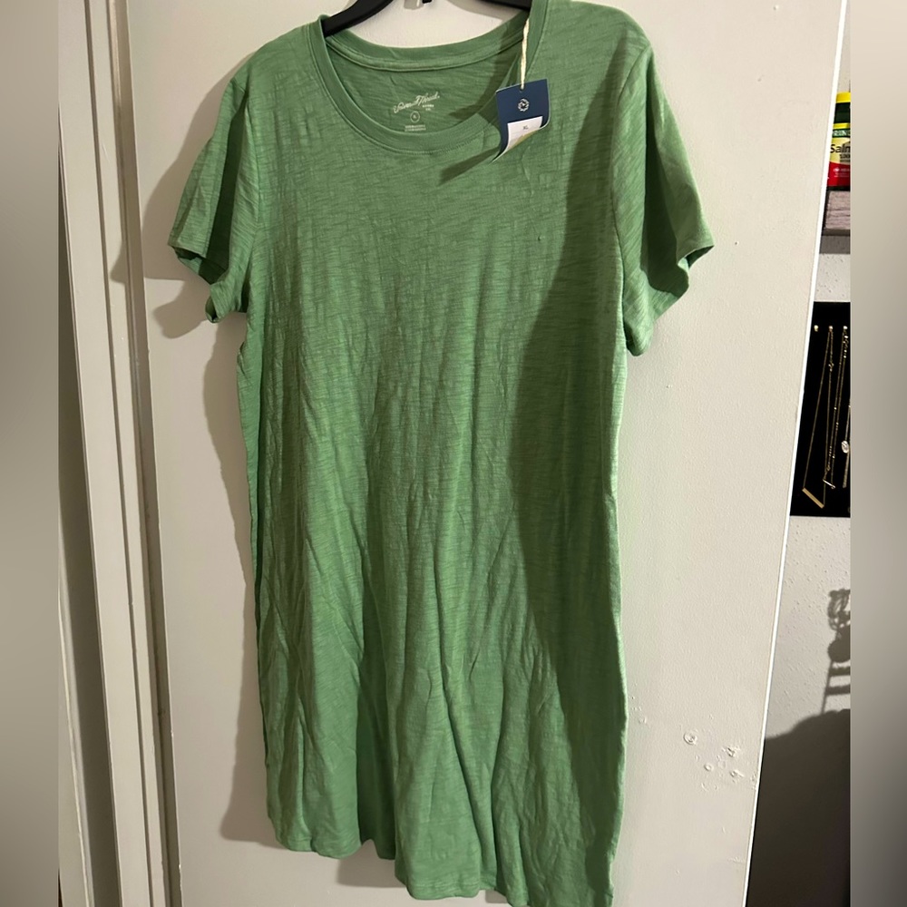 Green Universal Thread T-Shirt Dress - Size XL